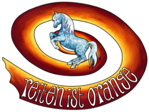 Festival Reiten ist Orange